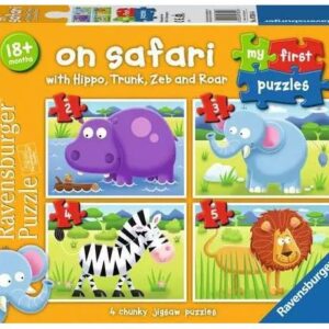 پازل 4 در 1 راونزبرگر مدل سافاری, image