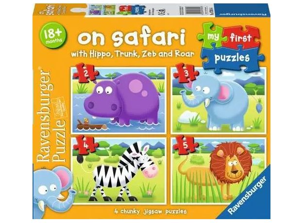 پازل 4 در 1 راونزبرگر مدل سافاری, image