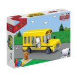 بلاک ساختنی بن بائو مدل اتوبوس مدرسه, image