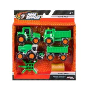 پک 5 تایی ماشین های کشاورزی Nikko Toys سری Road Rippers