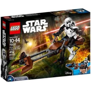 لگو مدل Scout Trooper & Speeder Bike سری جنگ ستارگان (75532), image
