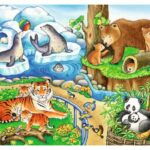 پازل 2 در 1 راونزبرگر مدل حیوانات باغ وحش, image 3