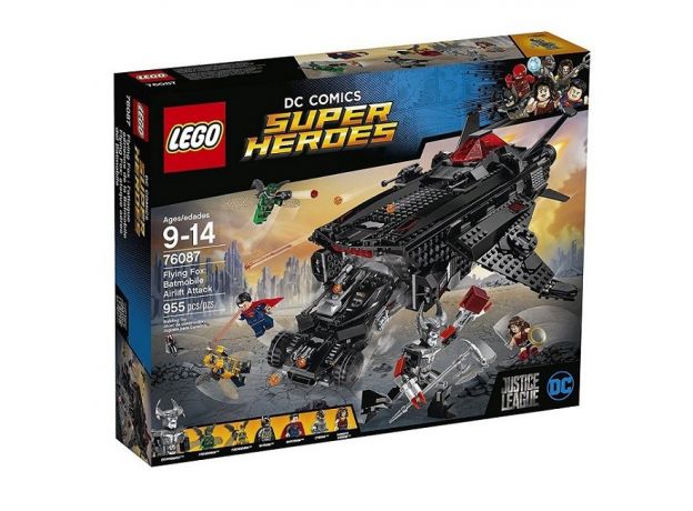 لگو مدل حمله هوایی سفینه بتمن سری سوپر هیروز (76087), image