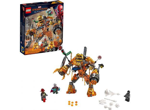 لگو مارول اسپایدرمن مدل مبارزه با مرد گداخته (76128), image