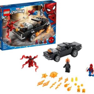 لگو مارول مدل مبارزه اسپایدرمن روح سوار با کارنیج (76173), image