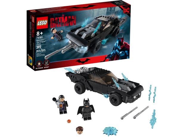 لگو دی سی مدل تعقیب پنگوئن با بت موبیل (76181), image