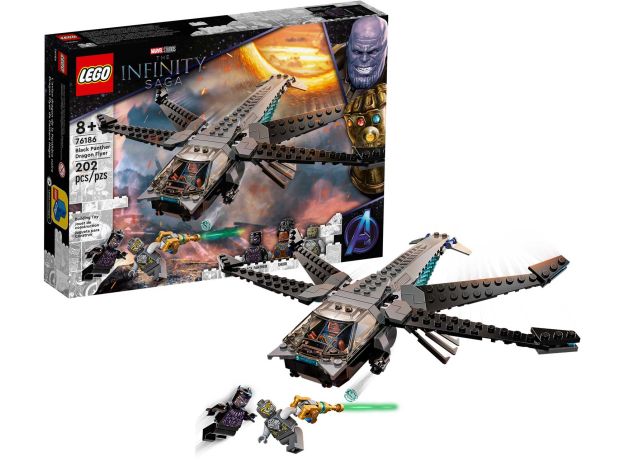 لگو مارول مدل سفینه پلنگ سیاه (76186), image