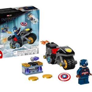 لگو مدل مبارزه کاپیتان آمریکا و هایدرا (76189)