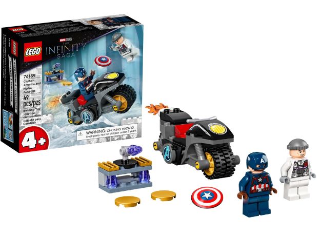 لگو مدل مبارزه کاپیتان آمریکا و هایدرا (76189), image