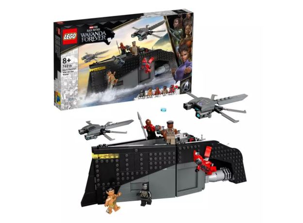 لگو مارول مدل پلنگ سیاه: جنگ در میان آب ها (76214), image