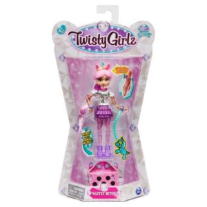 پک تکی عروسک دستبندی Twisty Girlz همراه با سوپرایز مدل Glitzy Bitzy, image