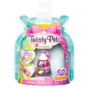 پک تکی دستبند درخشان معطر Twisty Petz سری Treatz مدل Rainbow Jelly Pups
