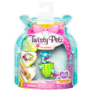 پک تکی دستبند درخشان معطر Twisty Petz سری Treatz مدل Watermelon Puppies, image
