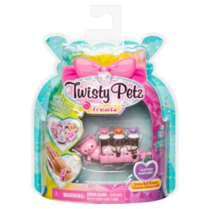 پک تکی دستبند درخشان معطر Twisty Petz سری Treatz مدل Swiss Roll Kittens