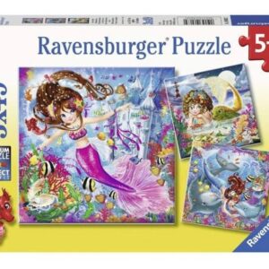 پازل 3 در 1 راونزبرگر مدل پری دریایی دوست داشتنی