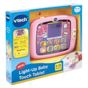 تبلت کودک صورتی Vtech مدل Light Up Baby Touch