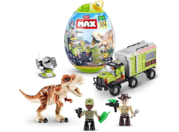 بلاک ساختنی Max Build More مدل ماجراجویی با داینو, image