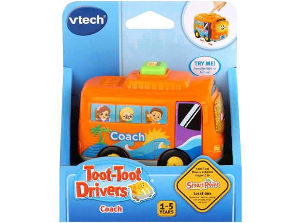 اتوبوس ساحلی موزیکال Toot Toot Vtech, image