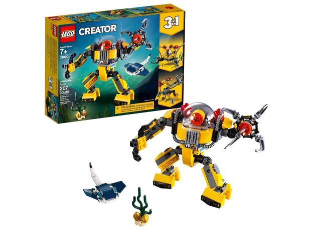 لگو کریتور 3 در 1 مدل ربات دریایی (31090), image