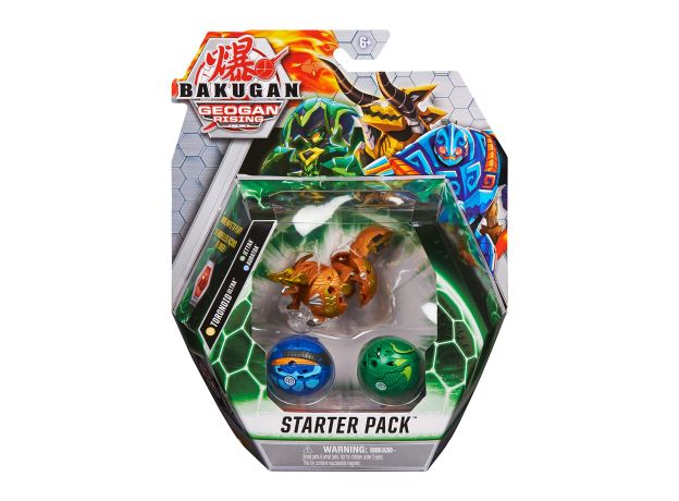 پک 3 تایی Starter باکوگان Bakugan مدل Toronoid طلایی, image