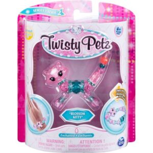 پک تکی دستبند درخشان Twisty Petz مدل Blossom Kitty