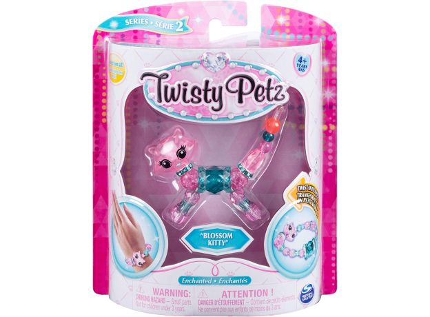 پک تکی دستبند درخشان Twisty Petz مدل Blossom Kitty, image