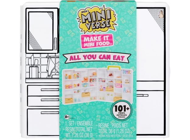 آشپزخانه سورپرایزی Miniverse مدل All You Can Eat, image