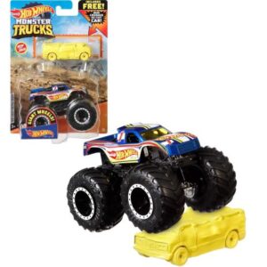 پک 2 تایی ماشین Hot Wheels سری Monster Truck مدل Racing