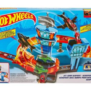 پیست و فرودگاه ماشین‌های‌ Hot Wheels مدل Jet Jump Airport Track, image