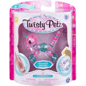 پک تکی دستبند درخشان Twisty Petz مدل Milkshake Unicorn