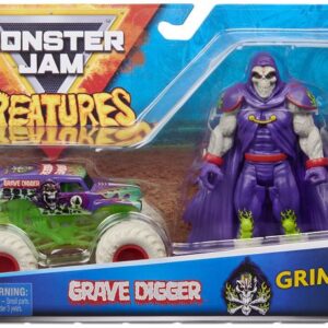 ماشین و فیگور Monster Jam با مقیاس 1:64 مدل Grim, تنوع: 6055108-Grim, image
