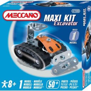 ست ساختنی فلزی مکسی مکانو مدل بولدوزر, image