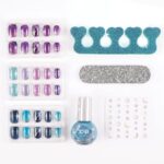 باکس آبی کهکشانی لوازم طراحی ناخن, تنوع: 10040-Blue, image 6