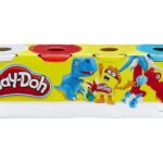 پک 4 تایی خمیربازی Play Doh مدل دایناسور, image