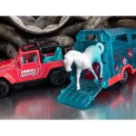 پک تکی ماشين های تريلر دخترانه Majorette مدل Jeep Wrangler, تنوع: 212053184-Trailer Wrangler, image 5