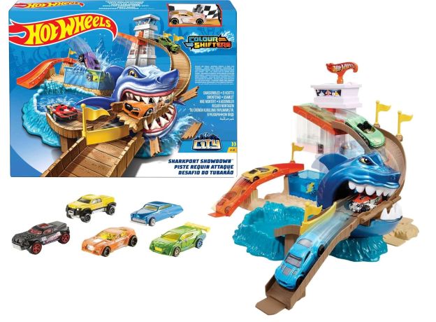 پیست ماشین های Hot Wheels سری City مدل Sharkport Shwdown, image