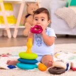 بازی آموزشی حلقه های رنگی B. Toys, image