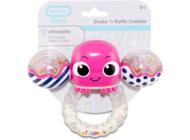 جغجغه‌ خرچنگی صورتی Little Tikes, تنوع: 640803-Pink, image
