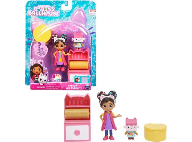 ست بازی گبی نقاش Gabby’s Dollhouse به همراه اکسسوری, تنوع: 6060476-Gabby’s Art, image