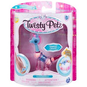پک تکی دستبند درخشان Twisty Petz مدل Dimplez Giraffe