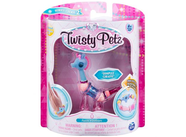 پک تکی دستبند درخشان Twisty Petz مدل Dimplez Giraffe, image