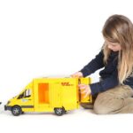 کامیونت مرسدس بنز حمل بار DHL برودر Bruder, image 4