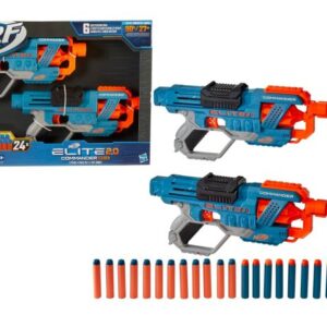 پک 2 تایی تفنگ های نرف Nerf مدل Elite 2.0 Commander RD-6