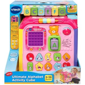 مکعب آموزشی بزرگ Vtech رنگ صورتی