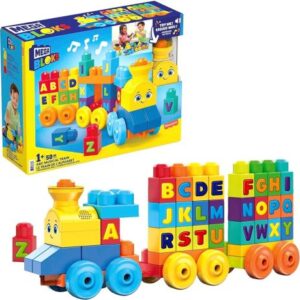بلاک های ساختنی Fisher Price مدل قطار موزیکال ABC, image