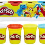 پک 4 تایی خمیربازی Play Doh مدل دایناسور, image 2