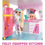 خانه 360 درجه چوبی عروسک های LOL OMG با 85 سوپرایز مدل Fashion House, image 3