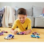 پک 2 تایی ماشین‌ های Hot Wheels سری Pull-Back Speeders مدل Loluxو 1969 Ford Mustang, تنوع: HPR91-Ford Mustang, image 9