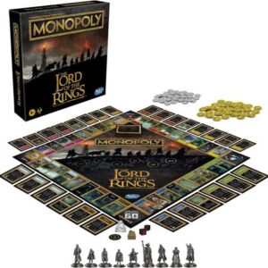 بازی فکری مونوپولی Monopoly مدل ارباب حلقه ها The Lord of the Rings