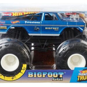 ماشین Hot Wheels مدل ( Bigfoot ) Monster Trucks با مقیاس 1:24